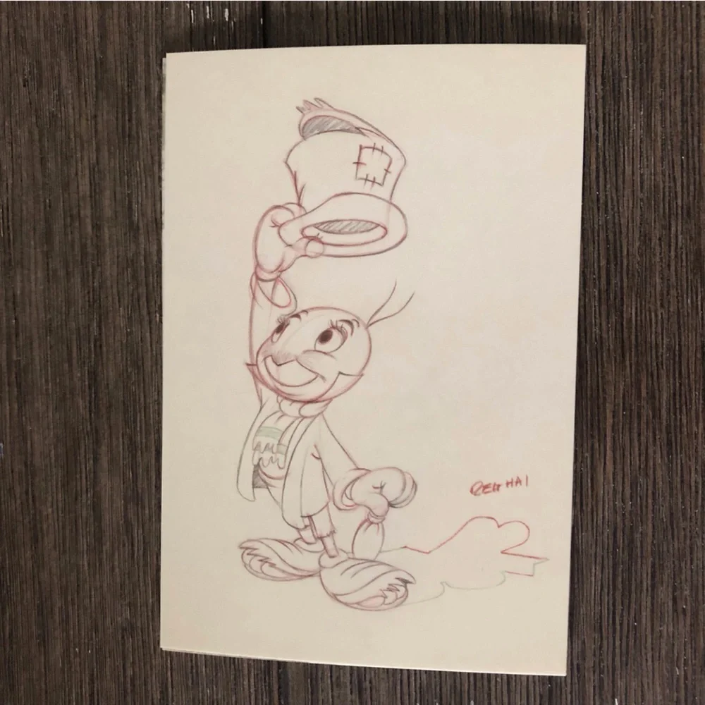 Disney Classic Movie Postcards: Pinocchio Concept Art 3 pack